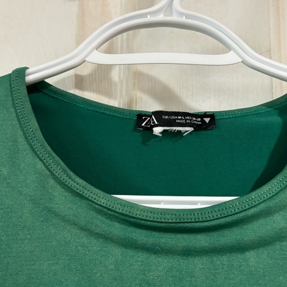 ZARA Drapped mini Dress - Picture 6 of 6